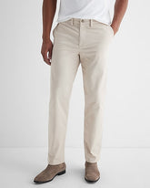 Straight Fit Hyper Stretch Cotton Chino Jeans