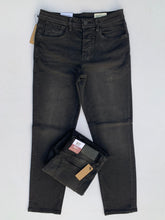 Men's Straight Fit Diamond Black Jeans DL4295