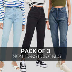 Women's Mom Fit Pack of 3