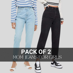 Women's Mom Fit Pack of 2