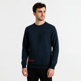 Kaufland Premium Crewneck Sweatshirt with Minimal Embroidered Detail