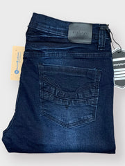 Men's Slim Fit Dark Blue Jeans