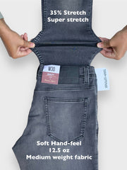 Men's Slim Fit Light Grey Jean DL4282