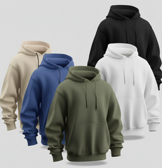 Plain Heavy-Blend Hoodie