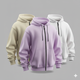 Pack of 3 Zipper Hoodie
