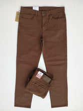 Men's Straight Fit Dark Brown Jeans DL4293