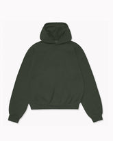 Oversize Olive Plain Hoodie