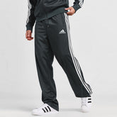 Grey Straight/Loose Bottom side stripe with ankle zip trouser for men