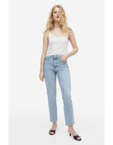 HM Slim Mom Jeans Light Wash