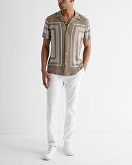 Straight Fit Hyper Stretch Cotton Chino Jeans