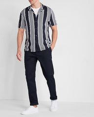 Straight Fit Hyper Stretch Cotton Chino Jeans
