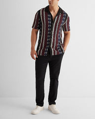 Slim Straight Hyper Stretch Cotton Chino Pant