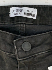 Men's Slim Fit Diamond Black Jean DL4268