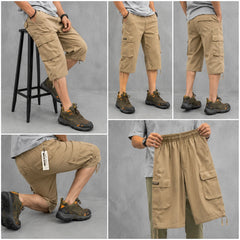 Pack of 3 Six-Pocket Cargo shorts | Overrun Factory Stock | Cotton Twill