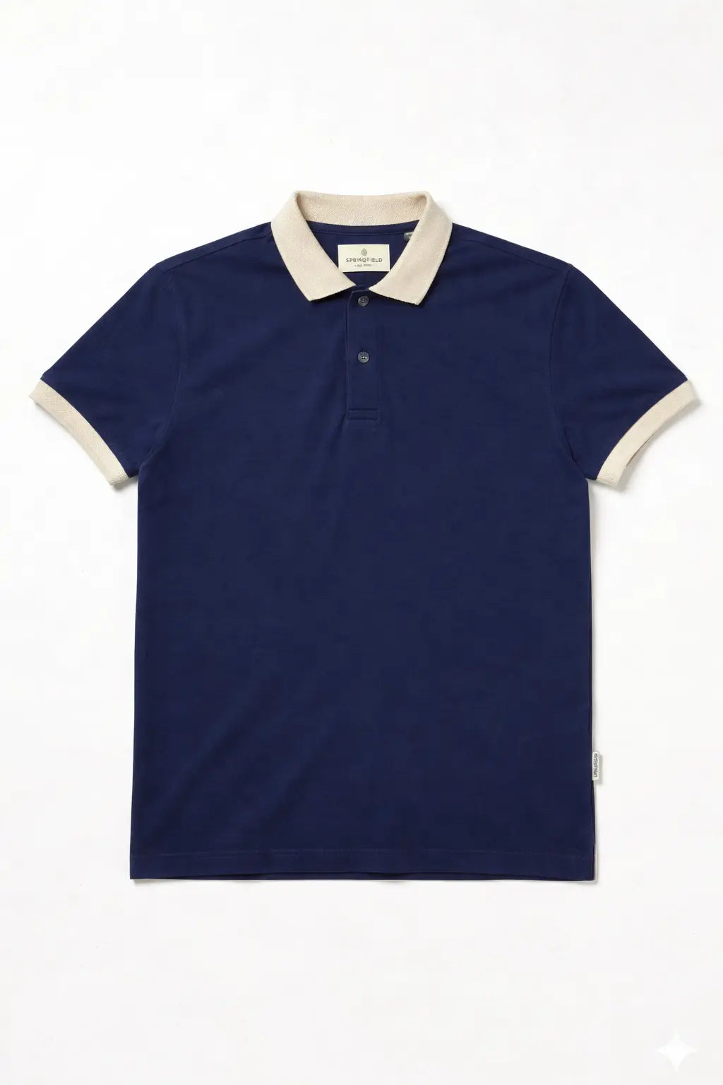 Signature Contrast Export Collar Polo Shirt
