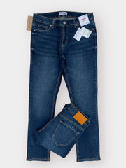 Men's Slim Fit Medium Blue Jeans