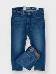 Men's Regular Fit Medium Blue Jeans
