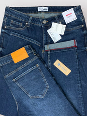 Men's Slim Fit Medium Blue Jeans