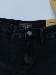 Men's Slim Taper Fit Dark Grey Jeans DL4147