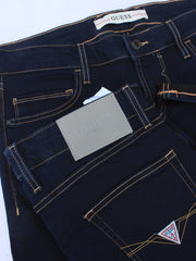 Men's Skinny Dark Blue Black Jeans