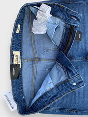 Men's Skinny Fit Light Medium Blue Jeans